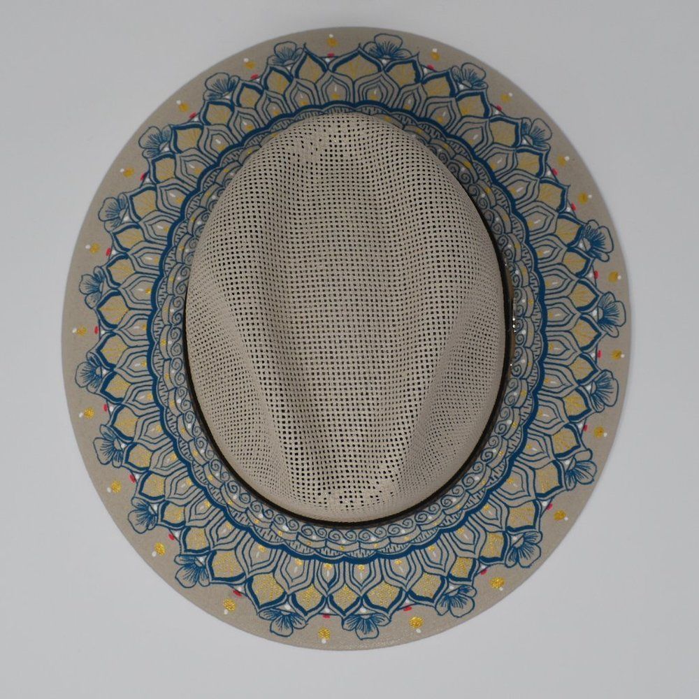 Hand-Painted Sombreros Mexican Sun Hats
